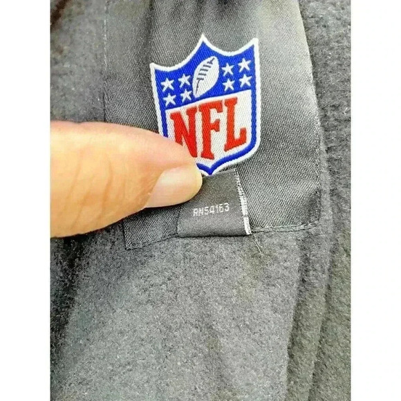 Chicago Bears NFL Jersey Hoodie (Double-Layer) Sweatshirt Adult Men Large - Picture 8 of 12